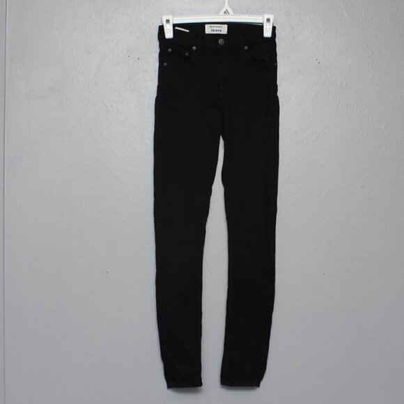Reformation Jeans mid skinny black tencel blend jeans - Picture 1 of 8